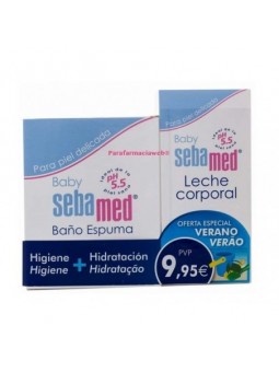 Pack Viaje Sebamed Baño+leche