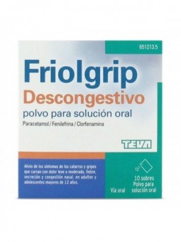 FRIOLGRIP DESCONGESTIVO...