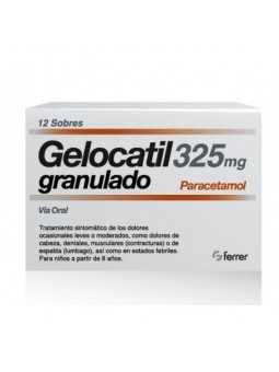 Gelocatil 325 Mg Granulado...