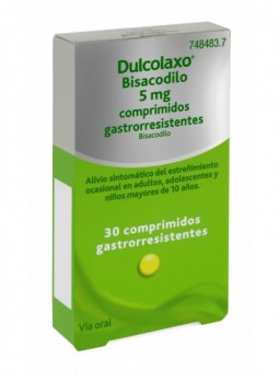 Dulco Laxo Bisacodilo 5 Mg...